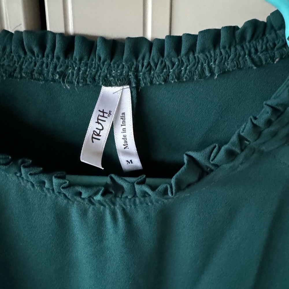 Emerald blouse – M